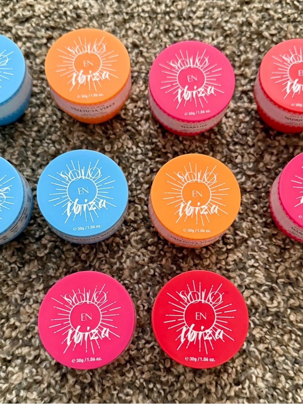Solo en Ibiza travel size body butter x 10